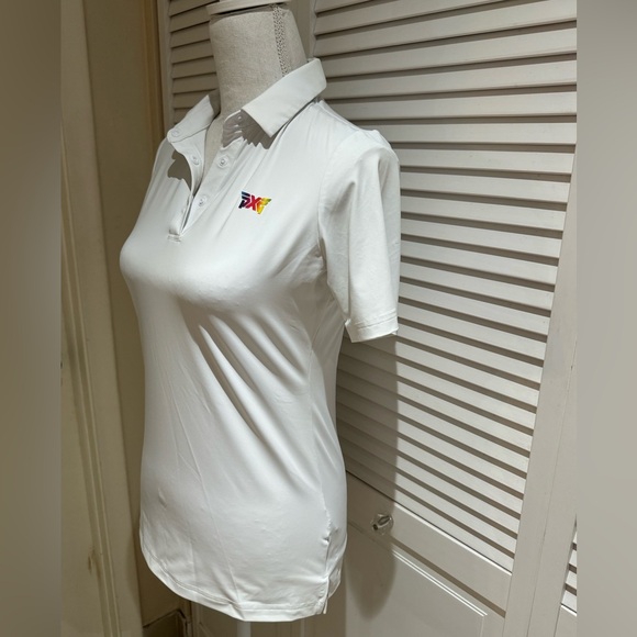 PXG White Golf Polo Top Size XS - Picture 3 of 8